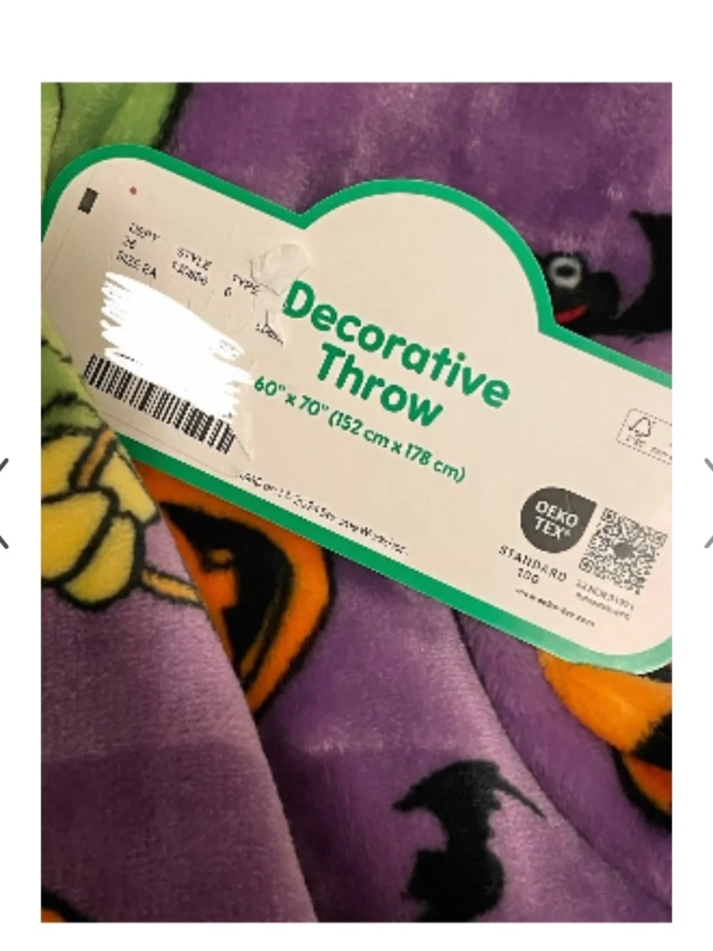 Brand new Sesame Street Halloween blanket